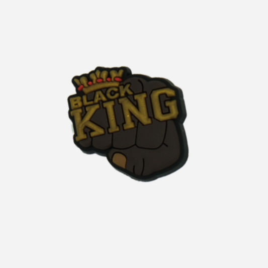 Pin's pour Clogs - Black Power Boy