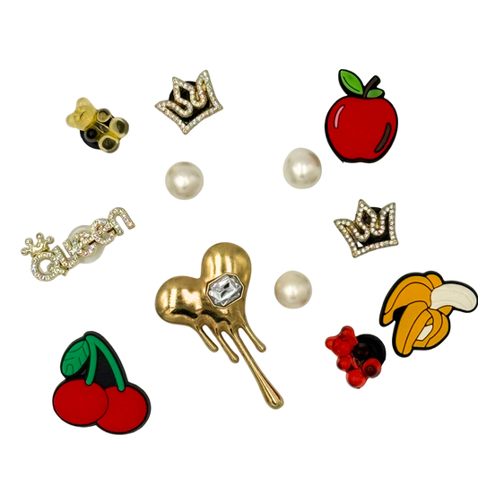 Pack 12 Pin's pour Clogs - Tutti Frutti