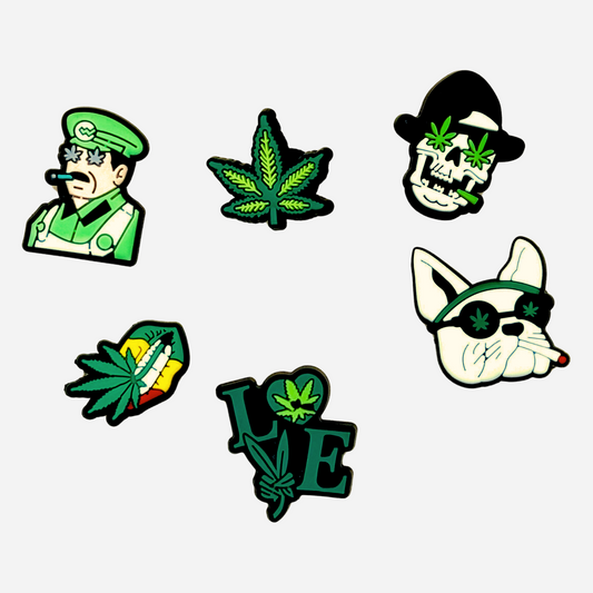 Pin's pour Clogs - Weed