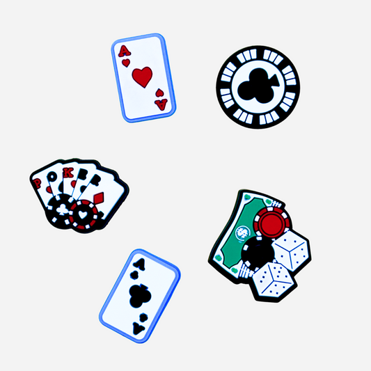 Pin's pour Clogs - Poker