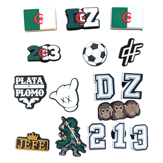 Pack 16 Pin's pour Clogs - DZ