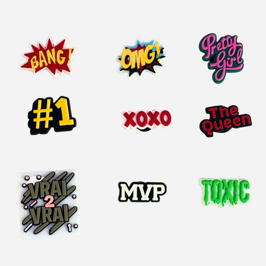 Pin's pour Clogs - Words