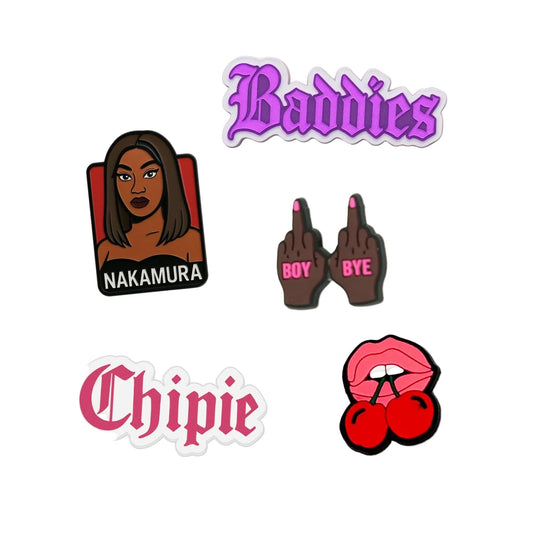 Mini pack de 5 pin's - Baddies