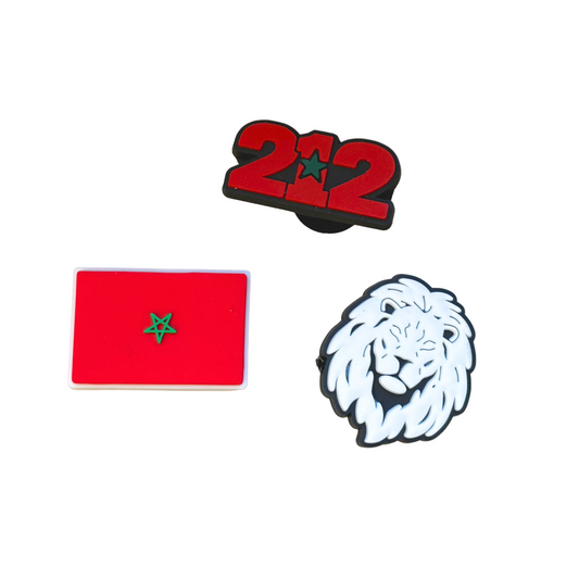 Mini Pack de 3 pin's - Maroc