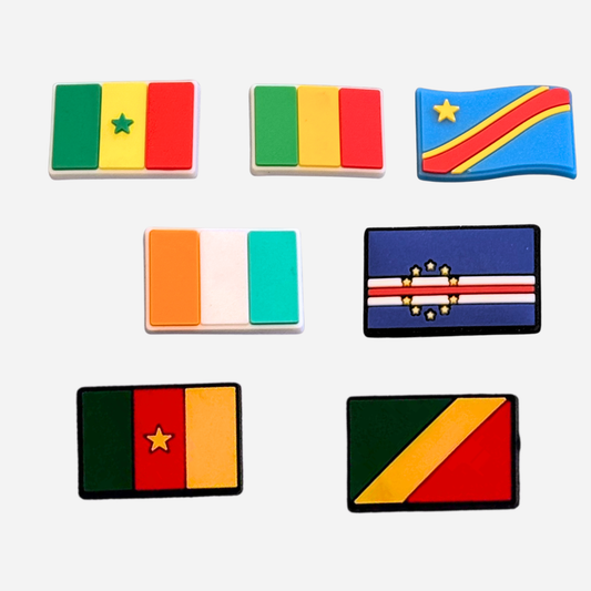 Pin's pour Clogs - Drapeau Afrique 2