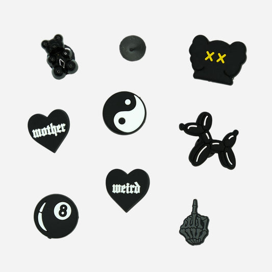 Pin's pour Clogs - Noir